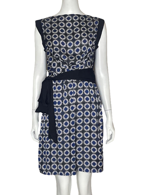 Vestido Max&Co Estampado Azul-Talla S
