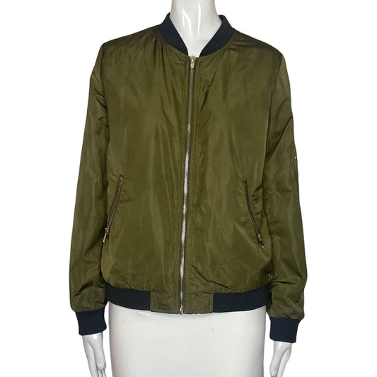 Chaqueta Only Since 1995 Zipper Verde-Talla S