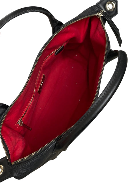Bolso Purficación García Modelo Algo Prestado Negro-Talla M