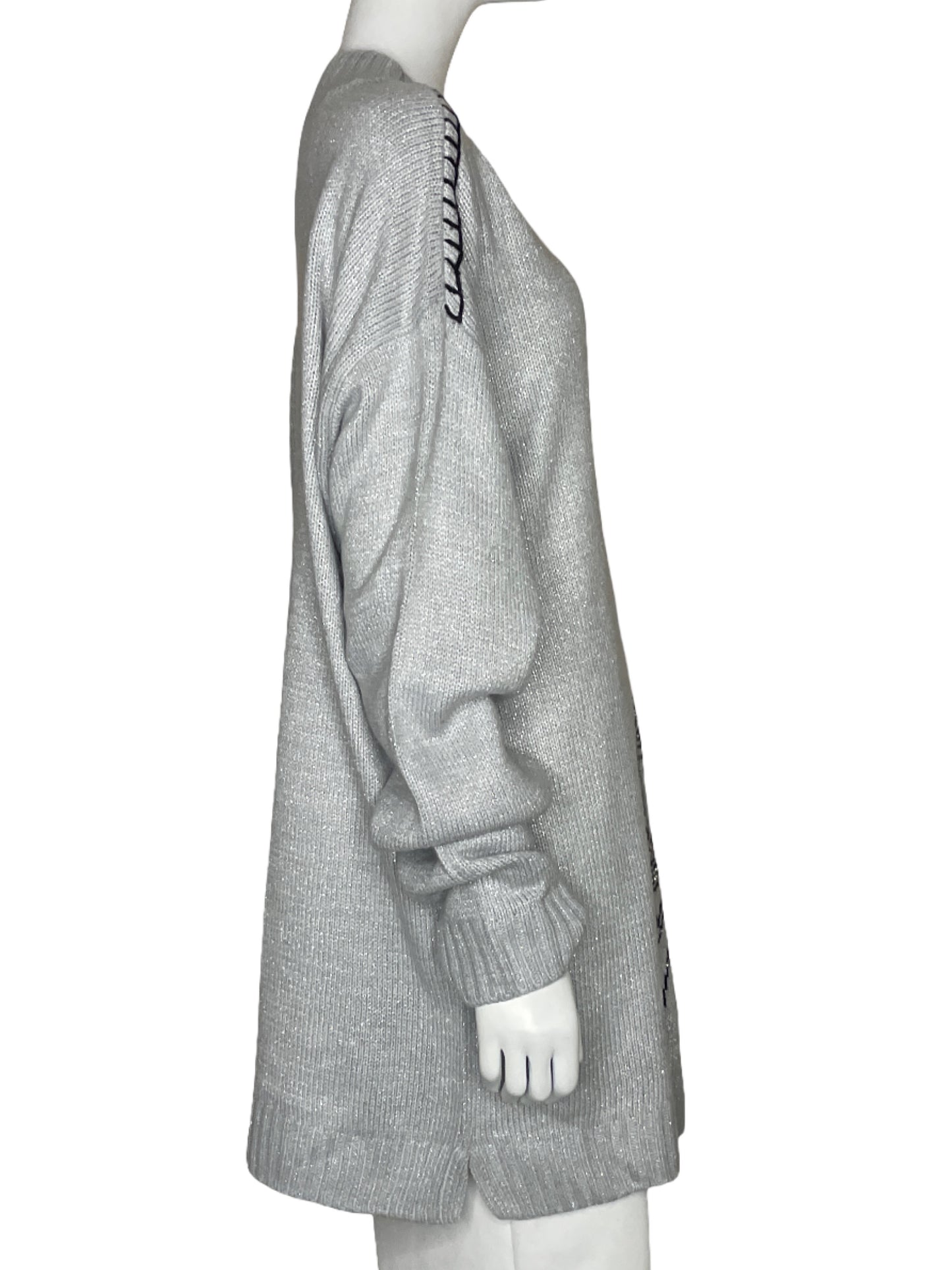 Abrigo Karl Lagerfeld Torre Eiffel Gris - Talla XL