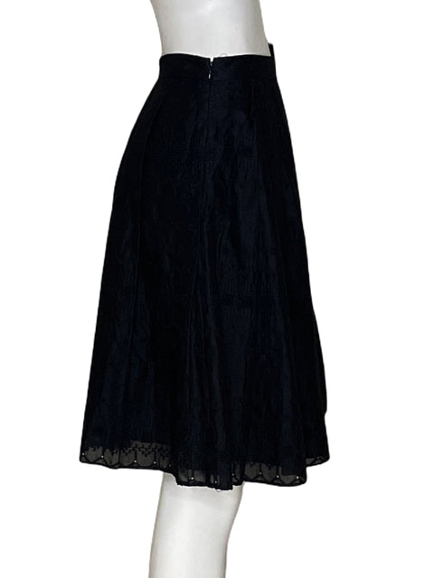 Falda Calvin Klein Tablas Azul-Talla 12