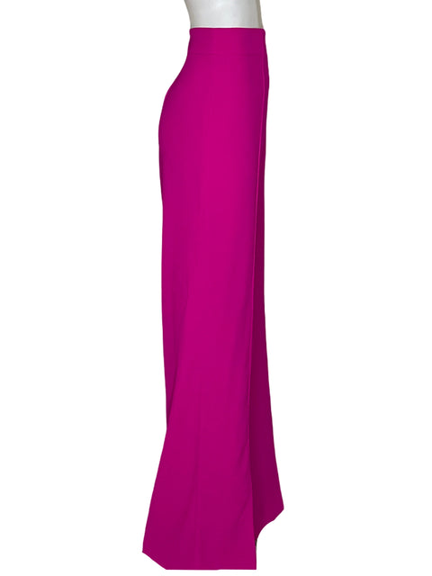 Pantalón Zara Recto Fucsia-Talla L