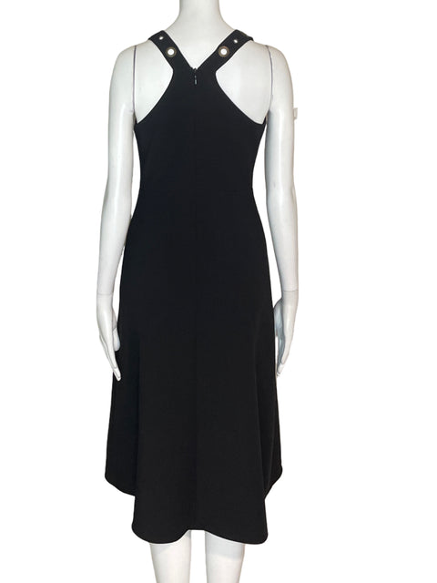 Vestido BCBG MIDI Sin Mangas Negro- Talla 0