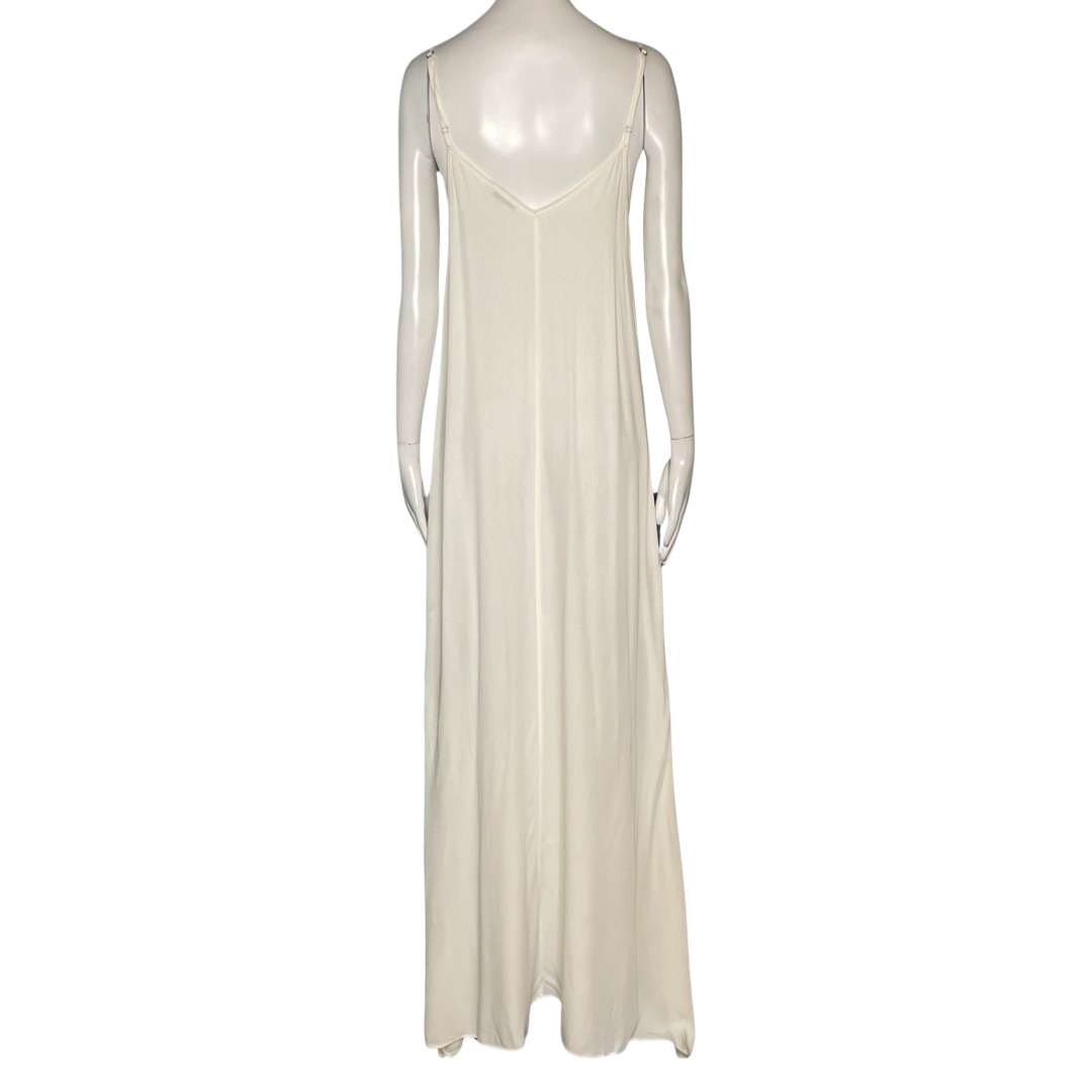 Vestido South & Co Lencero Maxi Blanco-Talla P