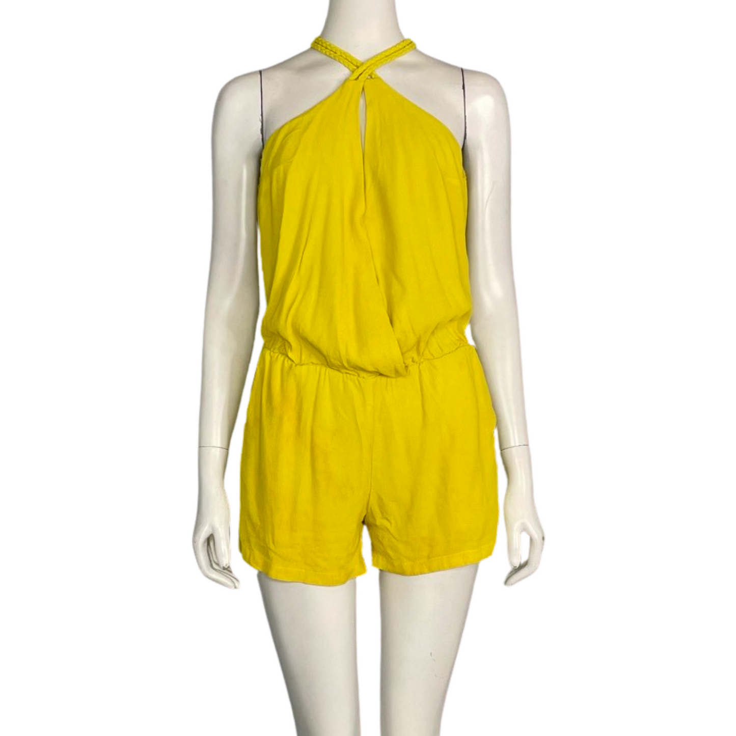 Romper Studio F Tiras Amarillo - Talla 8