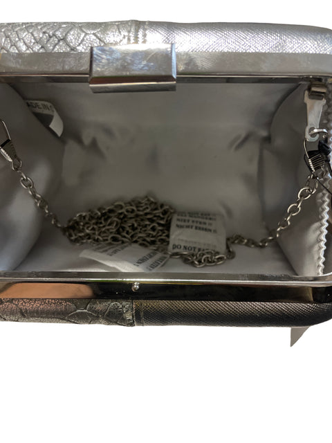Cartera Sasha Clutch Plata- Talla S