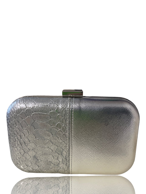 Cartera Sasha Clutch Plata- Talla S