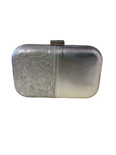Cartera Sasha Clutch Plata- Talla S