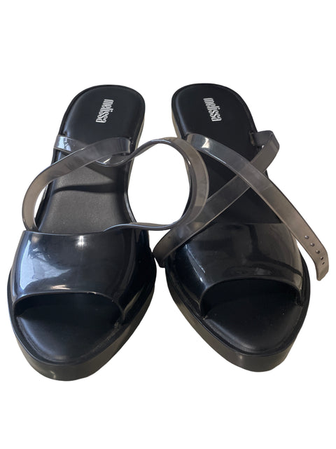 Calzado Melissa Tacon Negro- Talla 8