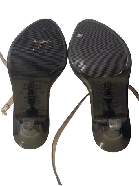 Calzado Melissa Tacon Negro- Talla 8