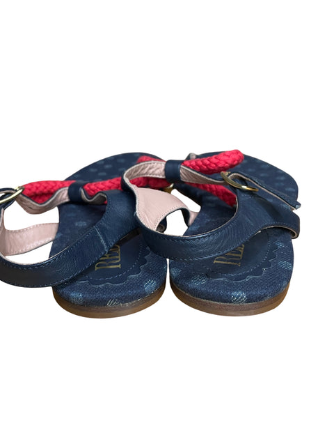 Calzado Red Valentino Flip Flops Azul-Talla 37