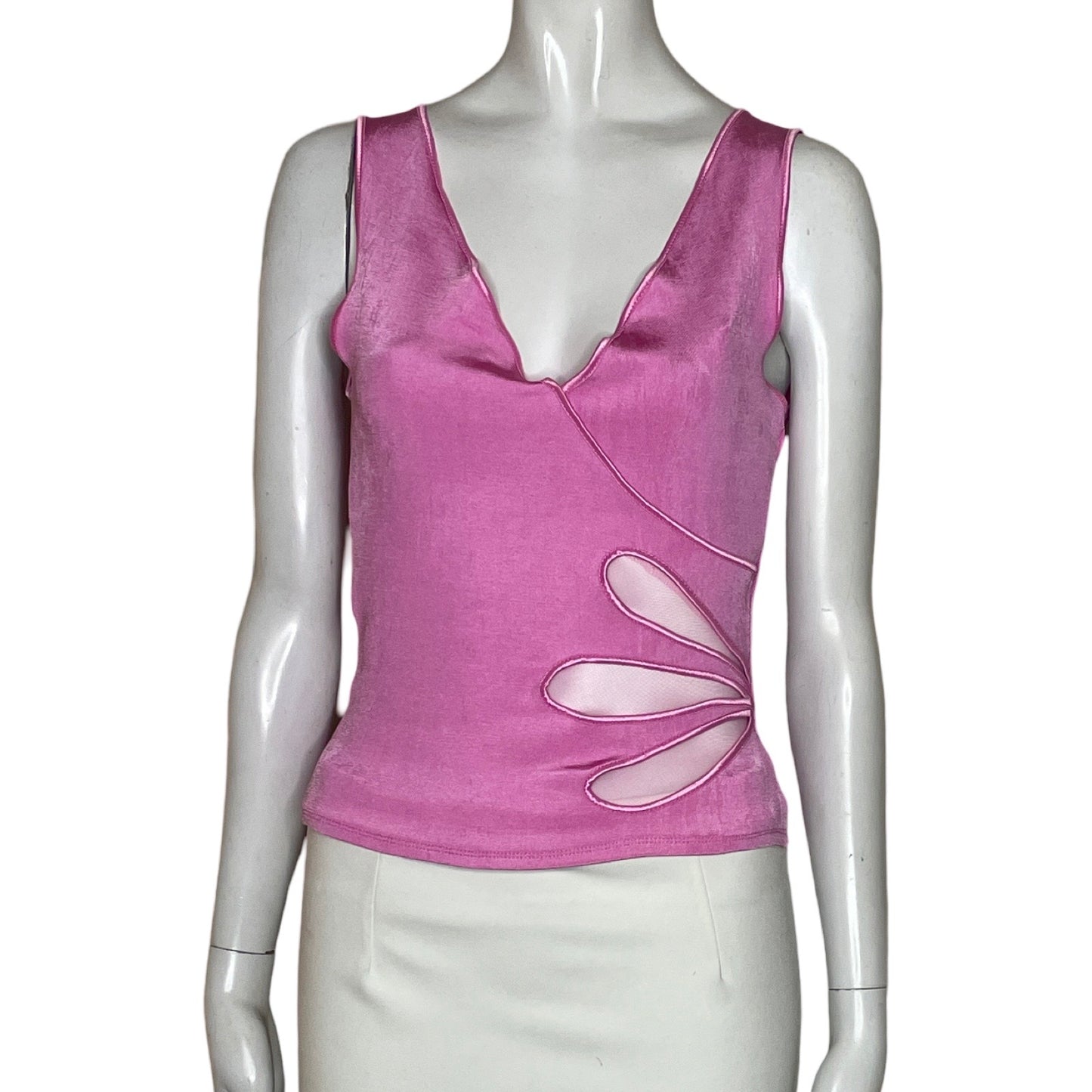 Blusa Feelgood Sin Mangas Rosado-Talla 2