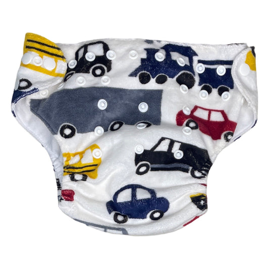 Panties Ecogugu Reutilizable Carros Blanco-
Talla U