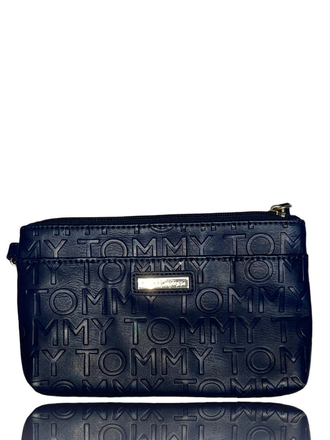 Cartera Tommy Hilfiger Pulsera  Canvas Azul-Talla S