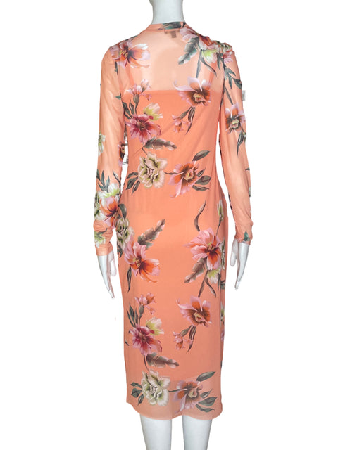 Vestido AFRM Estampado Rosado- Talla M