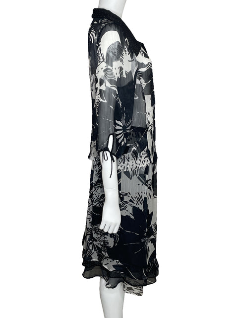 Set Antonelle Estampado Negro-Talla 40