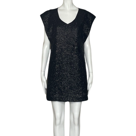 Vestido Vila Clothes Mini LentejuelasNegro-Talla S