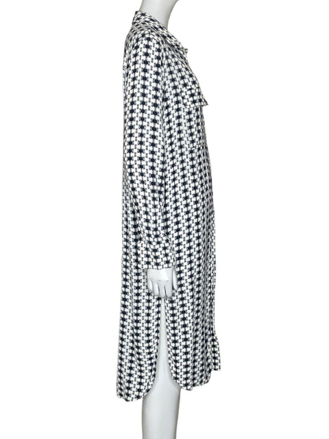 Vestido MNG suit Estampado Azul-Talla 4