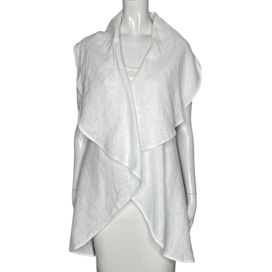 Chaleco Adriana Fernandez Samba Ves 
Blanco-Talla U