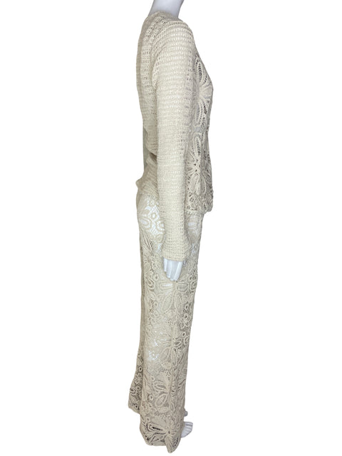 Set Tesoro TPS Tejido Beige- Talla S