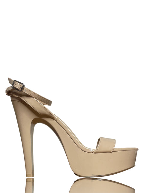 Calzado Steve Madden Julien Tiras Beige-Talla