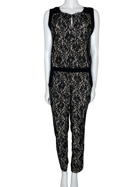 Mono Jessica Simpson Encaje Negro-Talla M