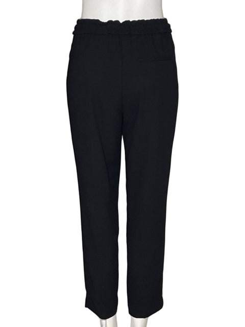 Pantalòn Zara Elastico Negro-Talla XS