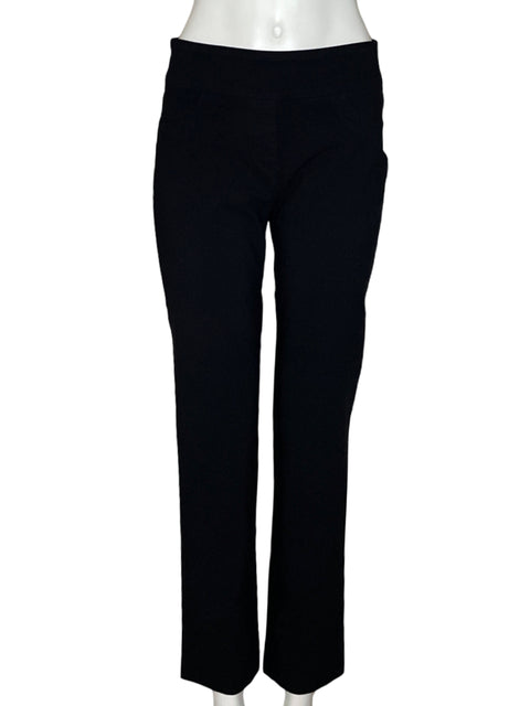 Pantalón Ruby Rd. Slim Fit Negro-Talla 8