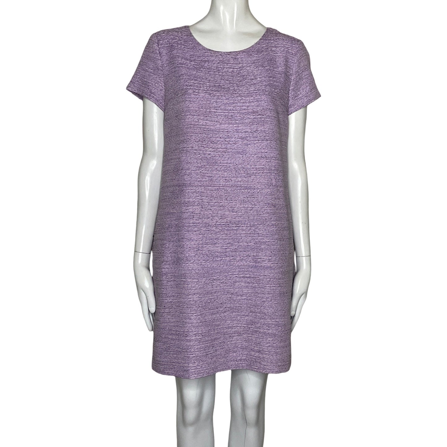 Vestido CeCe Bolsillos Lado Morado-Talla 2