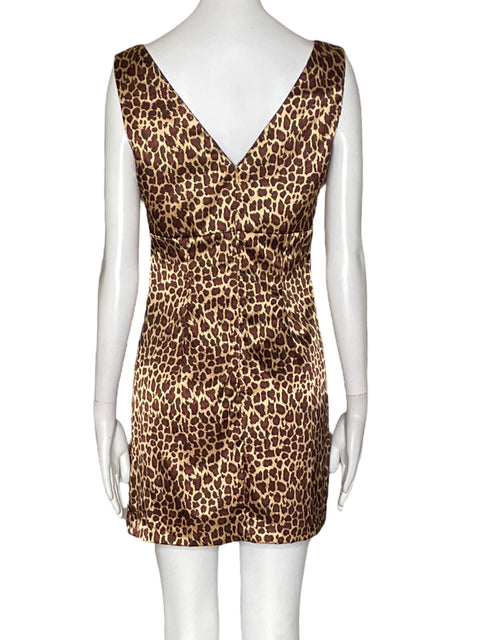 Vestido Jessica Howard Animal Print-Talla 8