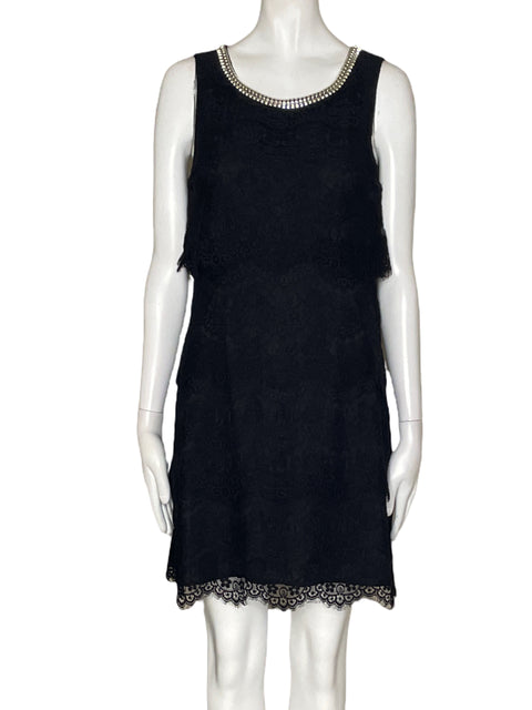 Vestido Jessica Simpsom Encaje Negro-Talla S
