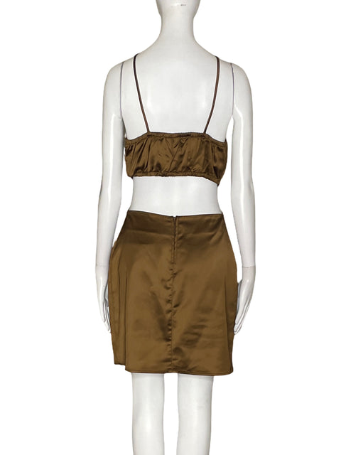 Vestido Speechless Cutout Mini Marròn-Talla M