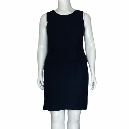 Vestido Jhon Roberts Bordado Negro-Talla 14