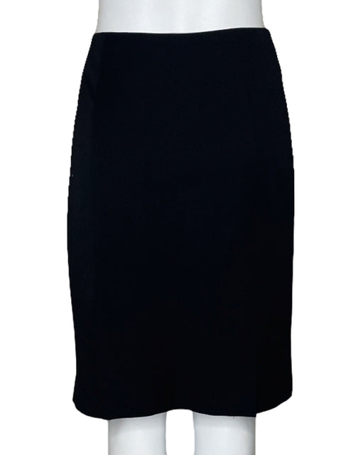 Falda Raplh Lauren Midi Botones Negro-Talla 4P