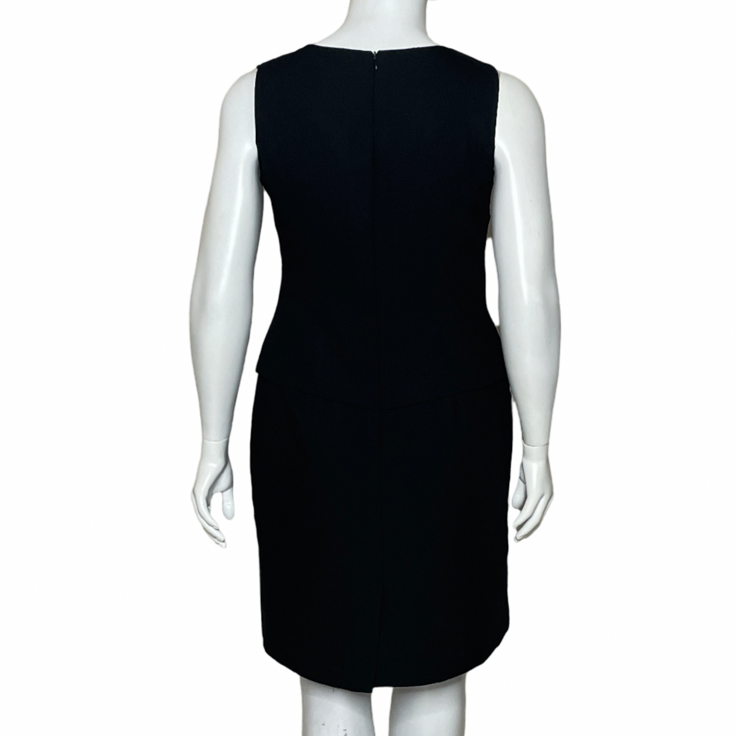 Vestido Jhon Roberts Bordado Negro-Talla 14