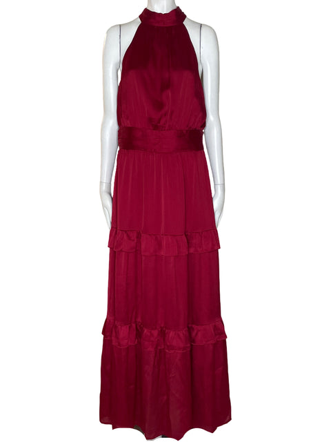 Vestido Flying Tomato Halter Rojo-Talla M