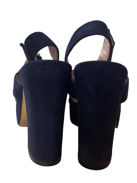Calzado Stuart Weitzman Cruzados Azul- Talla 8