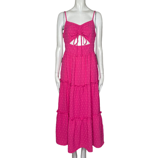 Vestido Tesoro TPS Tiras Rosado-Talla S