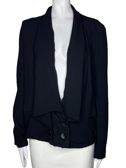 Blazer Kaylee Tankus Botones Negro-Talla M