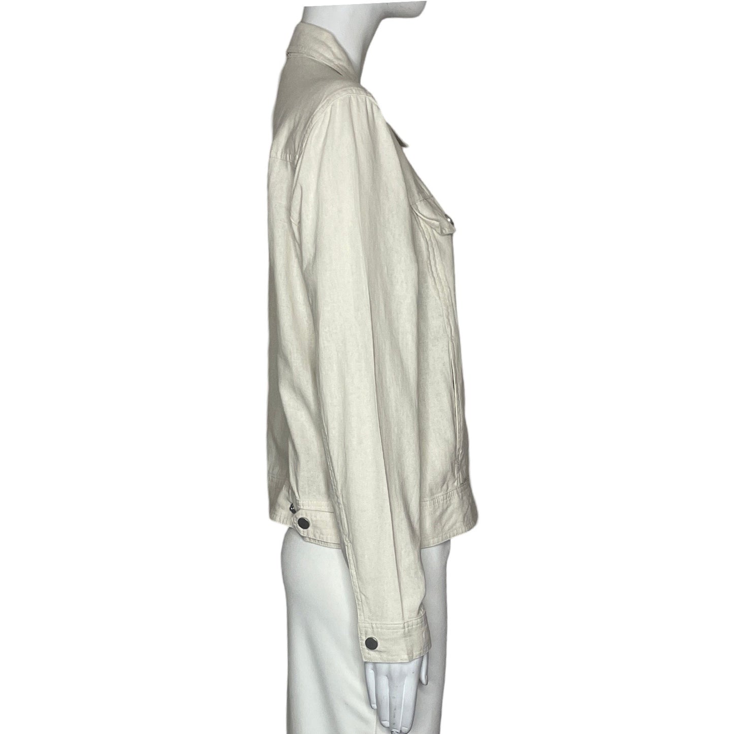 Chaqueta Rachel Zoe Bolsillos Beige-Talla S