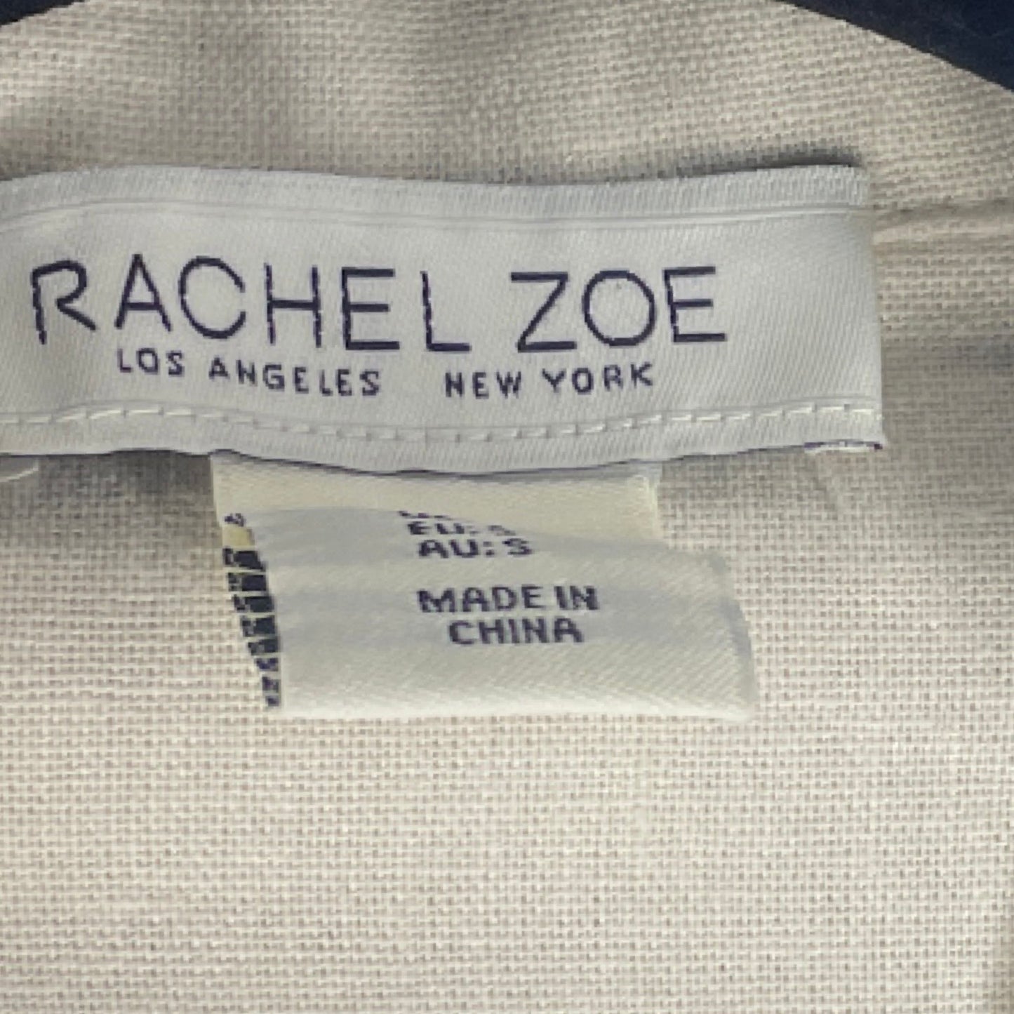 Chaqueta Rachel Zoe Bolsillos Beige-Talla S