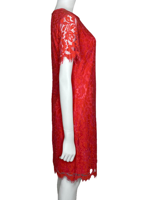Vestido Donna Ricco Ecaje Mini Naranja-Talla 10