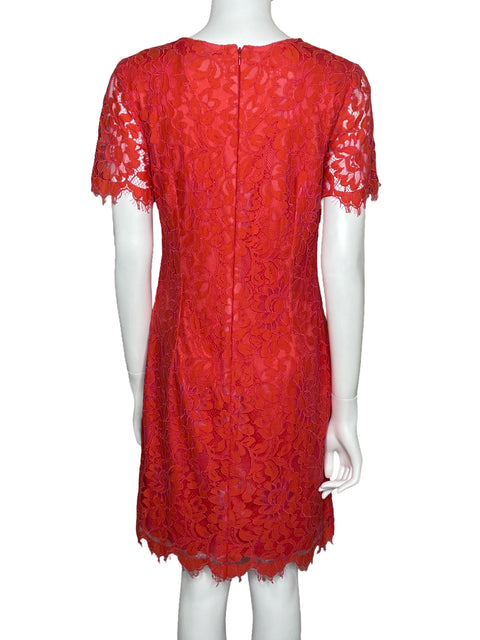 Vestido Donna Ricco Ecaje Mini Naranja-Talla 10