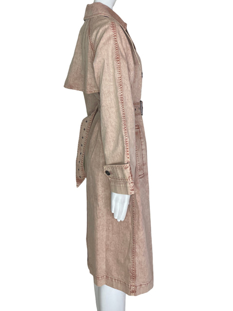 Trench Michael Kors Marrón- Talla XS