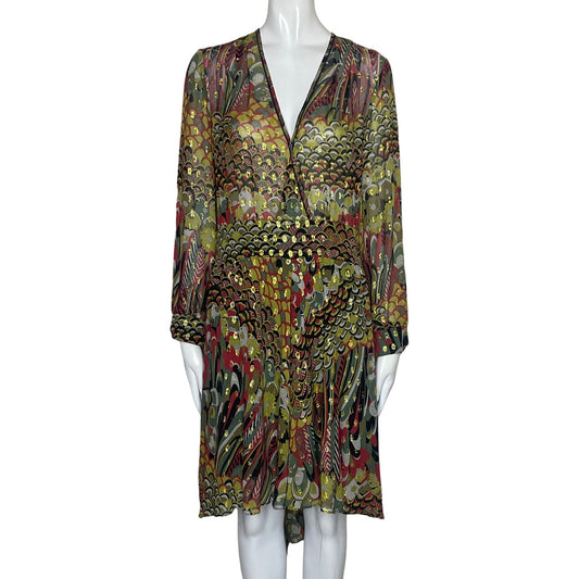 Vestido Zadig&Voltaire Escarchado Amarillo-Talla S