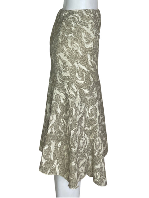 Falda Made in Italy A Beige- Talla S