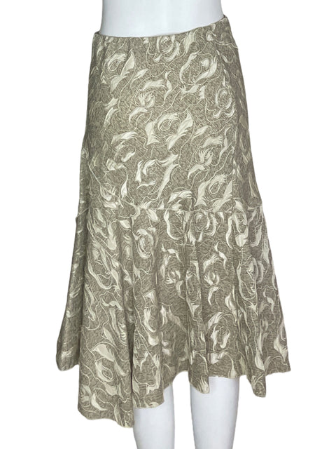 Falda Made in Italy A Beige- Talla S