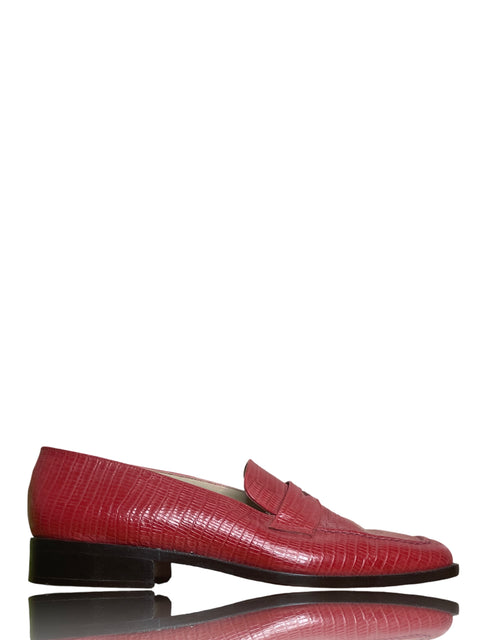 Calzado Farrutx Mocasines Rojo-Talla 6.5