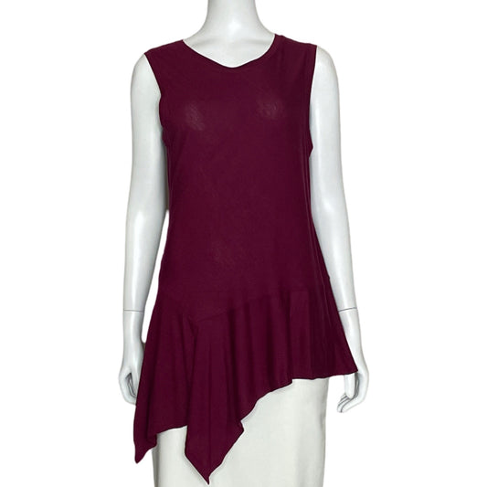 Bluasa BCBG Asimetrica Rojo Vino-Talla M