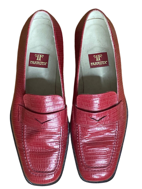 Calzado Farrutx Mocasines Rojo-Talla 6.5